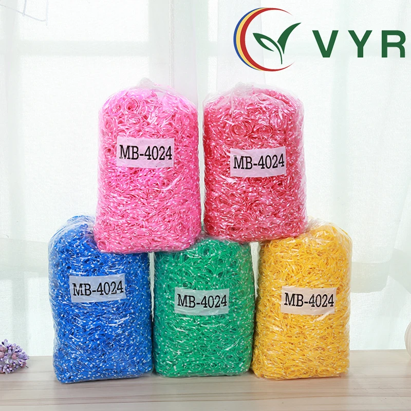 Colourful TPU Elastic rubber bands,rubber elastic plastic hair ring