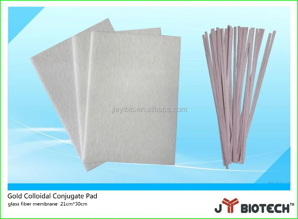 
Gold Colloidal Conjugate Pad for lateral rapid test (Glass fiber membrane) 