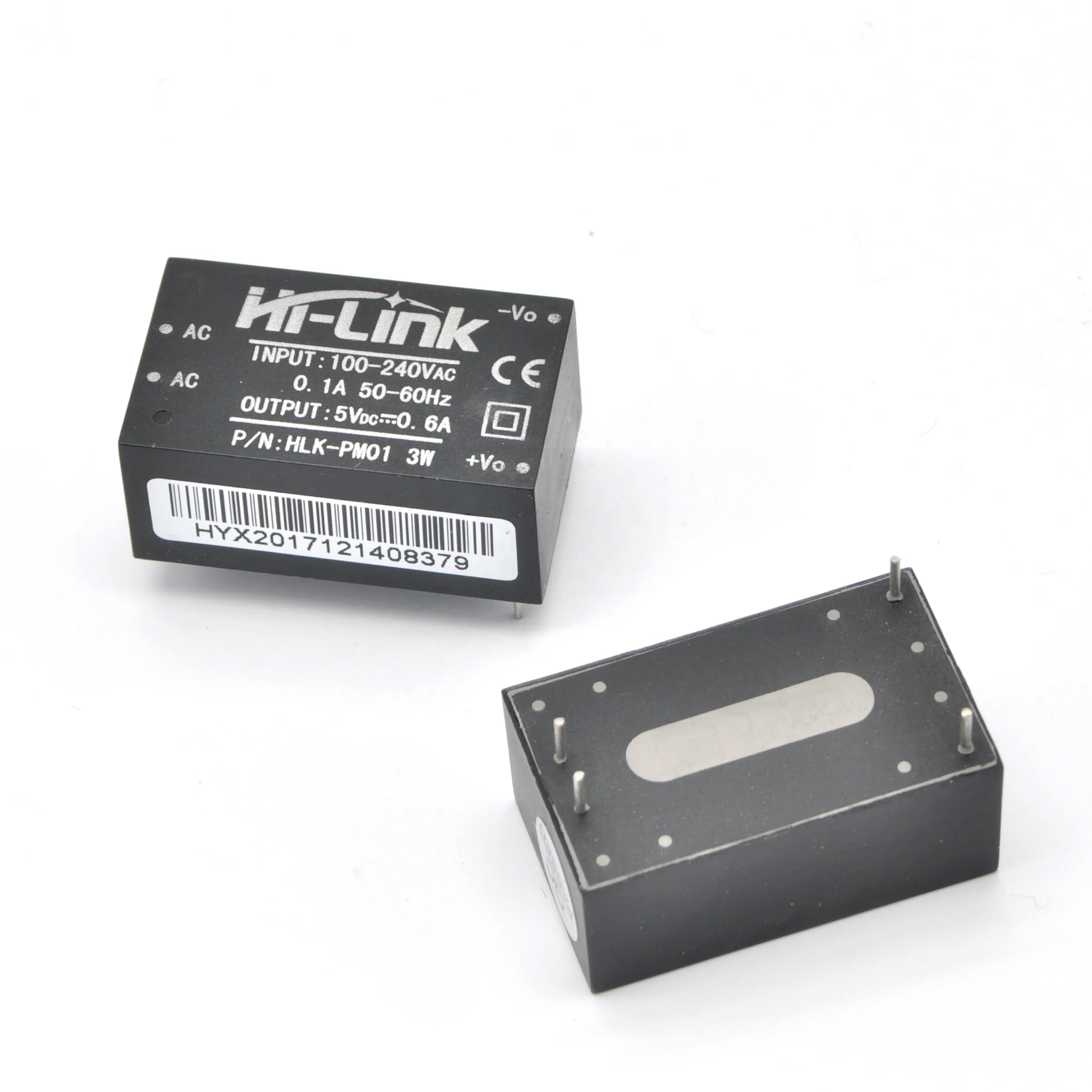 New and Original Hi-Link HLK 3W Ultra-small Power Module HLK-PM01  Ac dc 220V to 12V PM03/PM01/PM09/PM12  power supply module