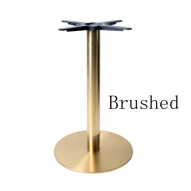 
Chuangdi furniture special design indoor or out door stainless steel table base 