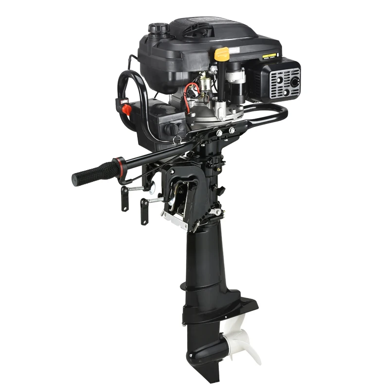 
ZONGSHEN Gasoline Fuel Type 4 Stroke Engine Outboard Motor with Electric Start 
