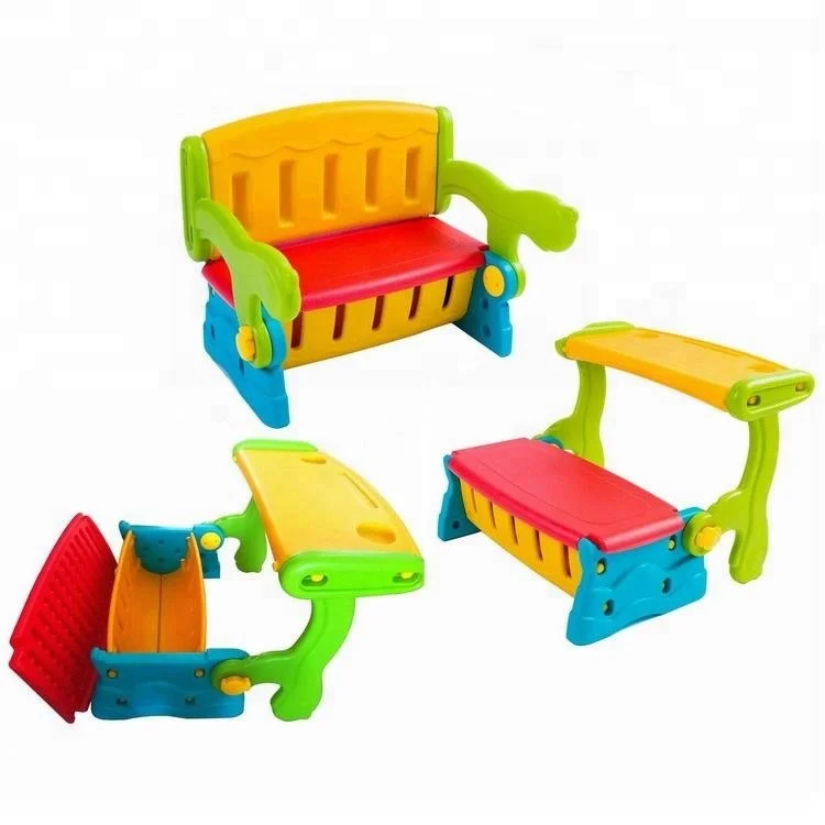  Интересная многофункциональная детская мебель детский пластиковый складной стол и