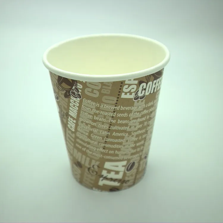 Custom Printed Disposable High Quality Manufacturer paper coffee cup for restaurant or coffee shop