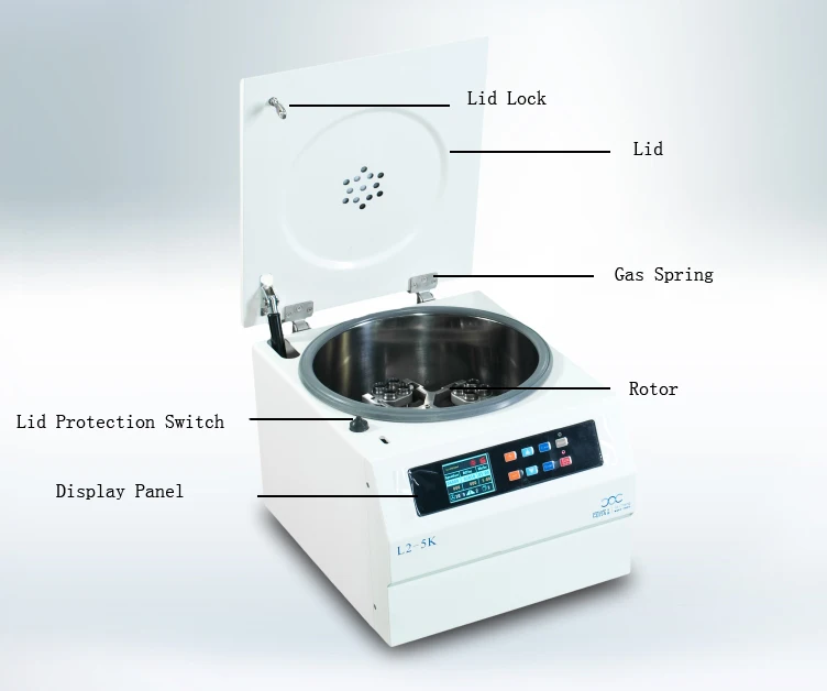 Desktop Clinical L2-5k 5000low Speed Lab Centrifuge Price Medical Dialysis Machine