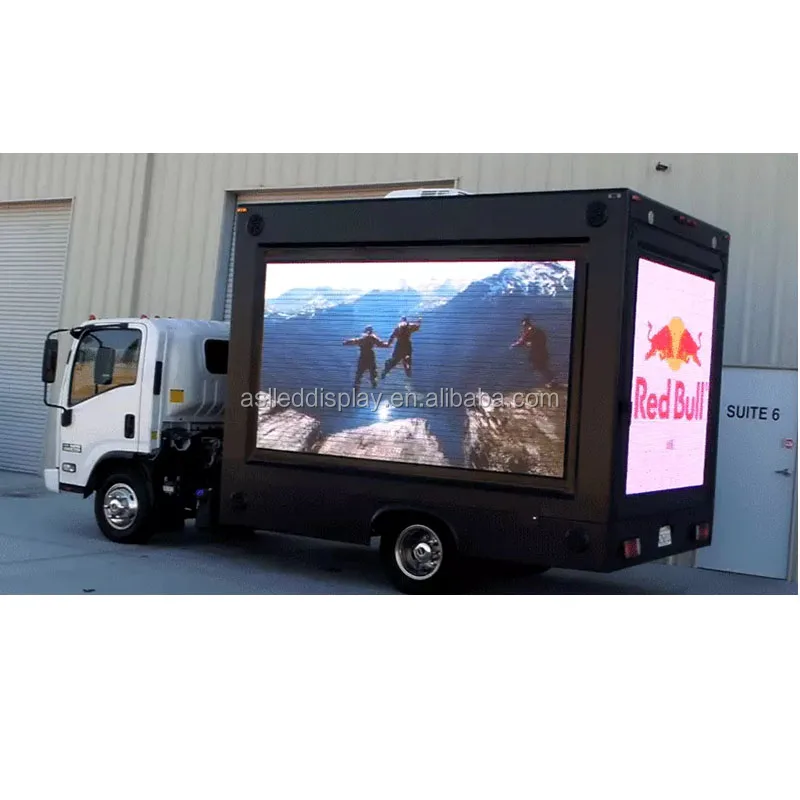 Цифровой рекламный щит грузовик мобильный светодиодный дисплей мобильной рекламы грузовики для