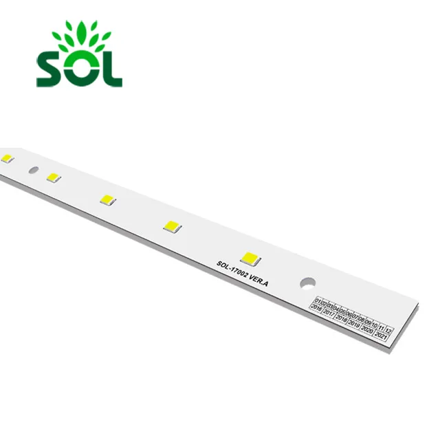 Индивидуальный заказ, 10 вт, односторонний, постоянный ток, алюминиевый линейный светодиодный модуль PCB