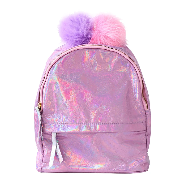 
2019 Design Leather Cute Unicorn Student Supplies Kids Fashion Travel School Glitter Backpack 