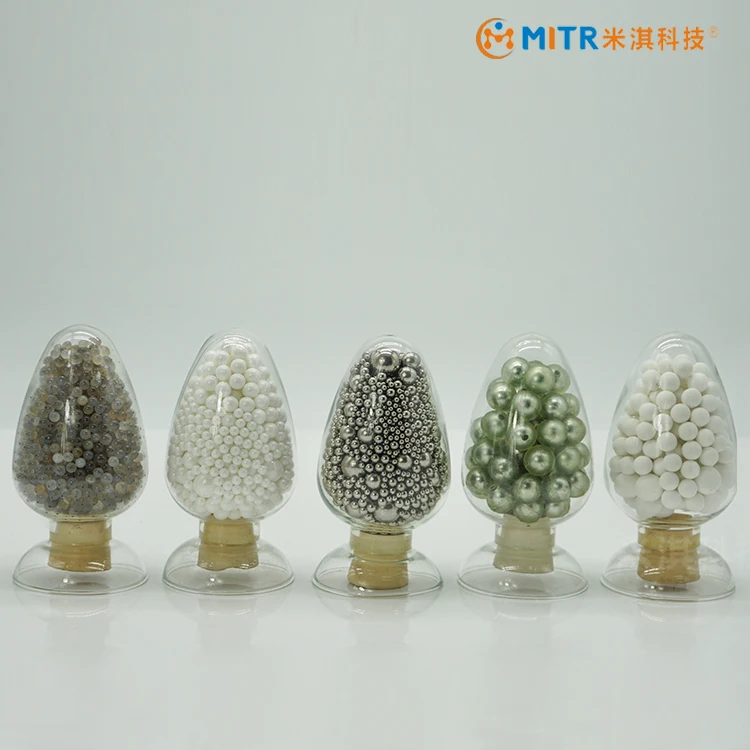 Ce Approved Solid 304 Stainless Steel High Purity Zirconia Media Natural Brazilian Agate Grinding Balls And Beads