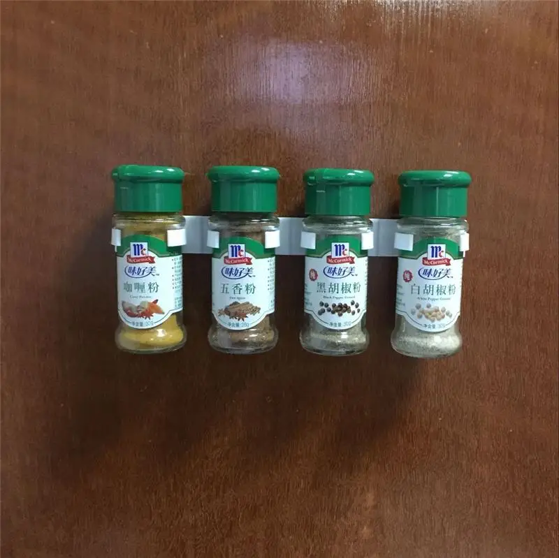 Factory direct sales Exquisite appearance plastic kitchen spice jars rack