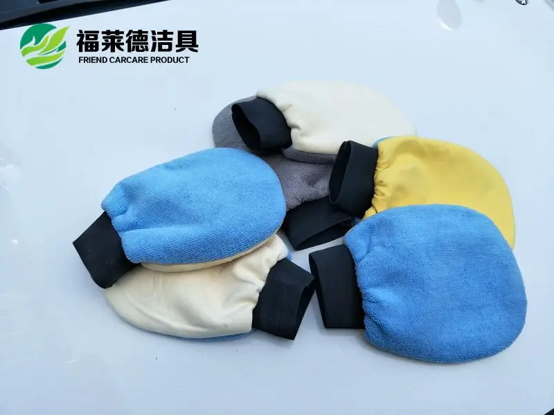 Microfiber Premium use for Car Wood Furniture & Glass Car Wash Mitt