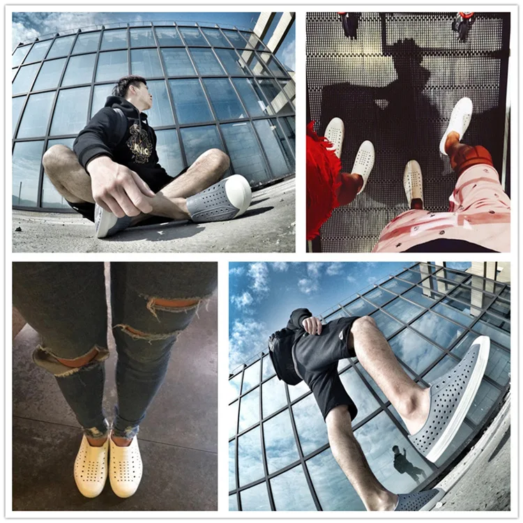 
Beach Sandals Water Shoes Mens Womens Kids Lightweight Breathable Slip-On Sneaker 