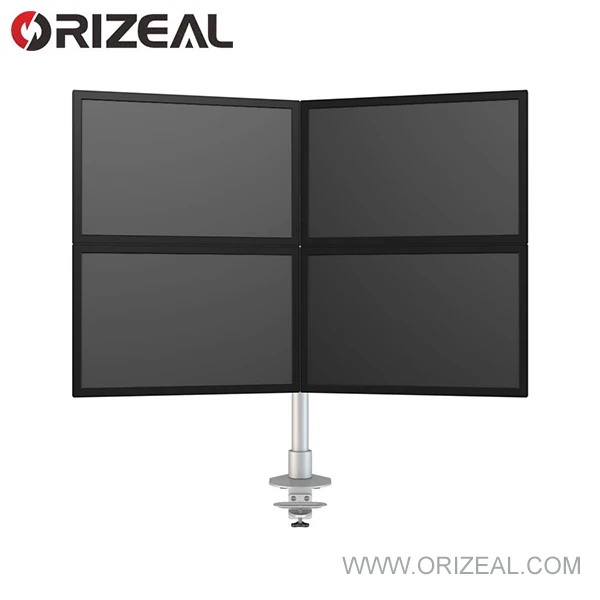 
new design Aluminum dual computer screen monitor arm OMM099 