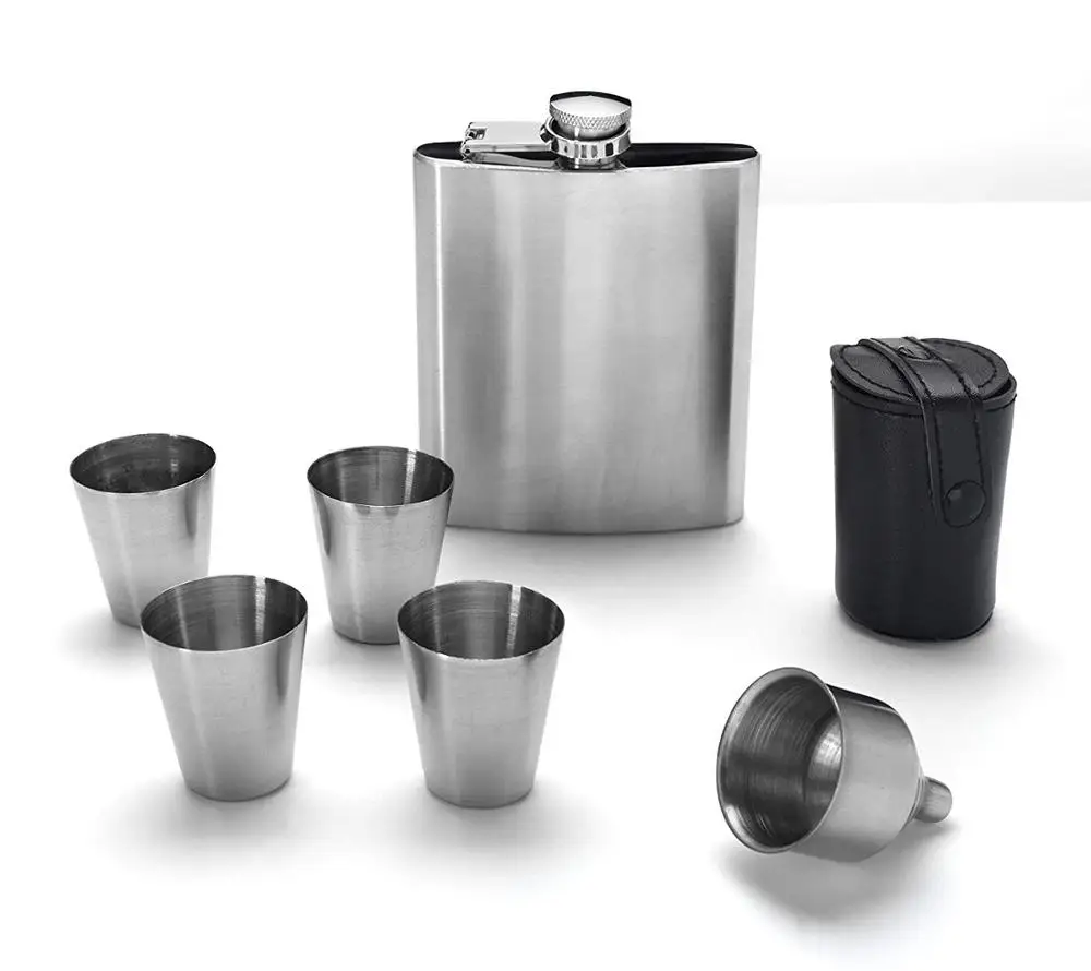 Stainless Steel Hip Flask Funnels