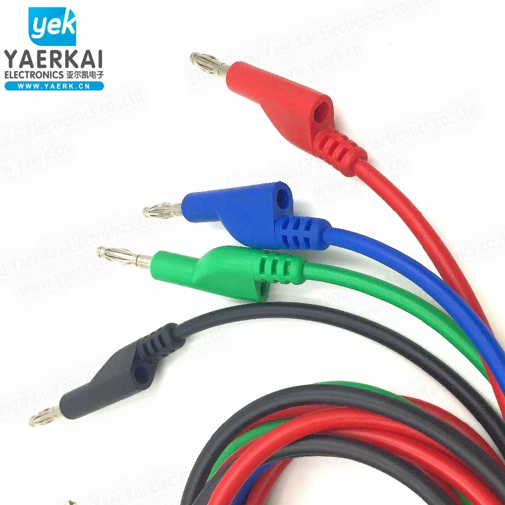 
Factory supply electronic specialties 4mm banana plug laboratory test lead 