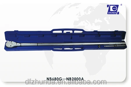 manual hand tools for nut screw preset torque wrench or torque spanner