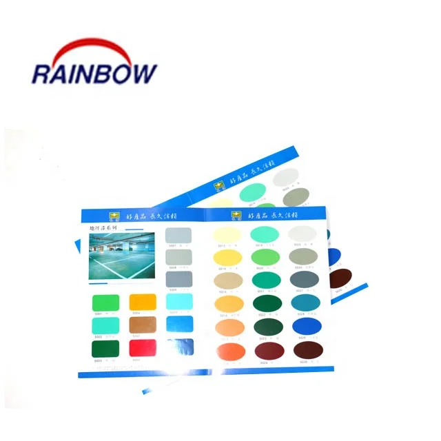 Factory Price Customized Spray Printing  Color Catalog Book  For Paint