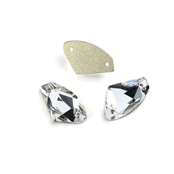 Galactic shape ab color crystal rhinestones sew on clothes