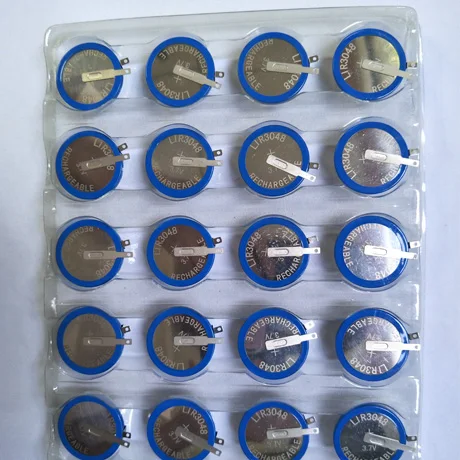 lir3048 li ion rechargeable battery 3.6v 180mah