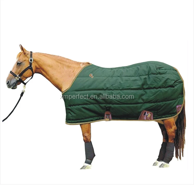 High Quality Custom Quilted Horse Rugs 420D Stable Indoor Winter Horse Blankets