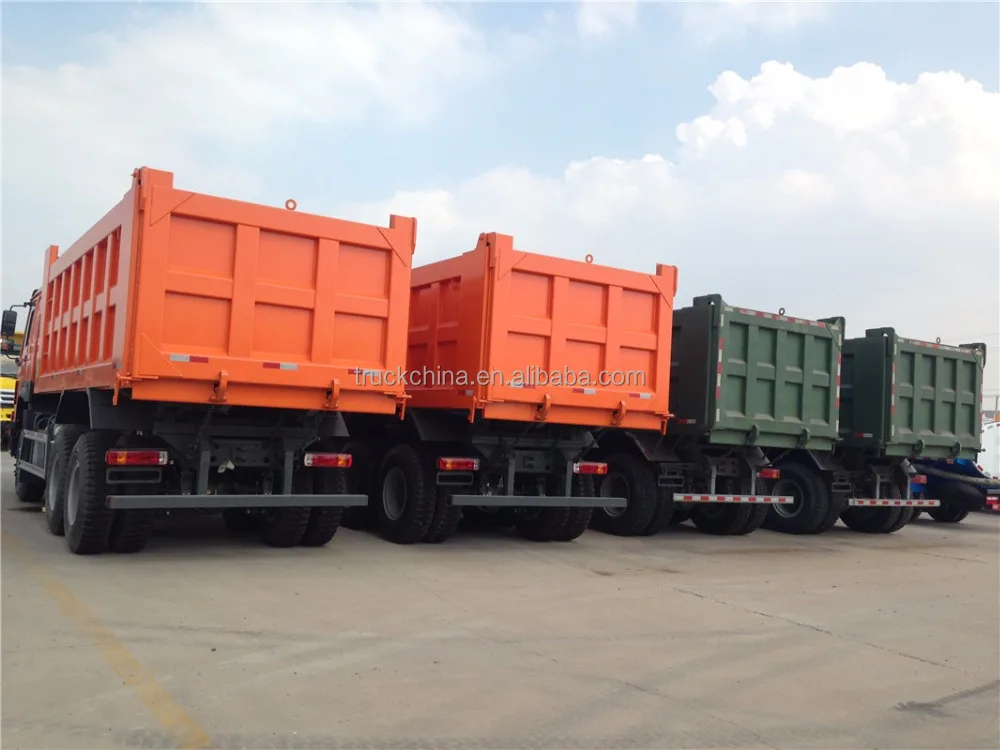 China Sinotruck Howo Price 6x4 371hp 20 Loading Dump Tipper Trucks for sale