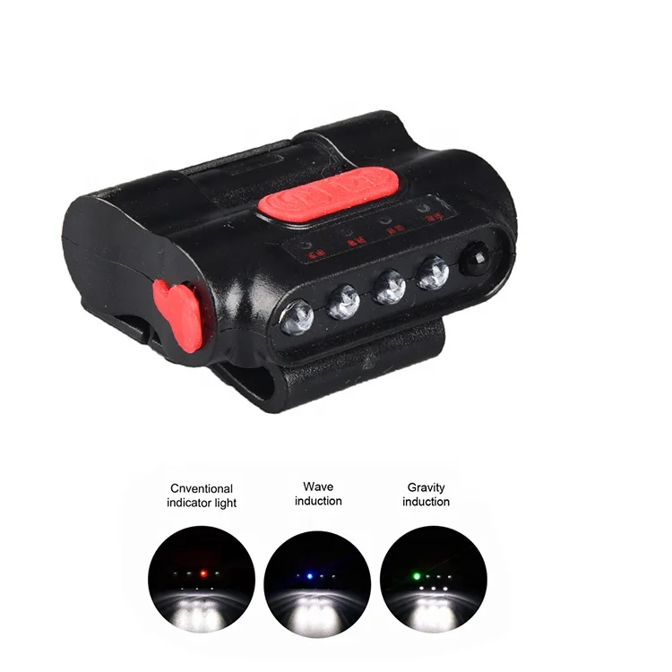DAINING Rechargeable Sensor Led Fishing Light Mining Hat Lamp 3 LED Rechargeable Battery Lighting Industrial Lithium Ion CN;ZHE