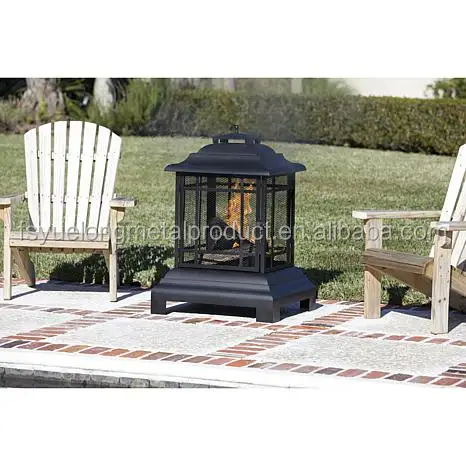 Garden patio metal outdoor  fire pit bowl wood burning portable smokeless Backyard Balcony brazier stove fireplace