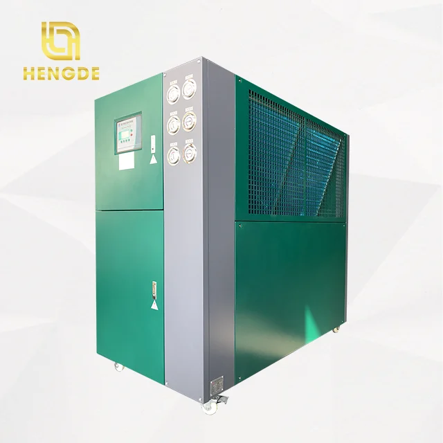 
air cooled chiller with blowing machine for industrial plastic production insulation 