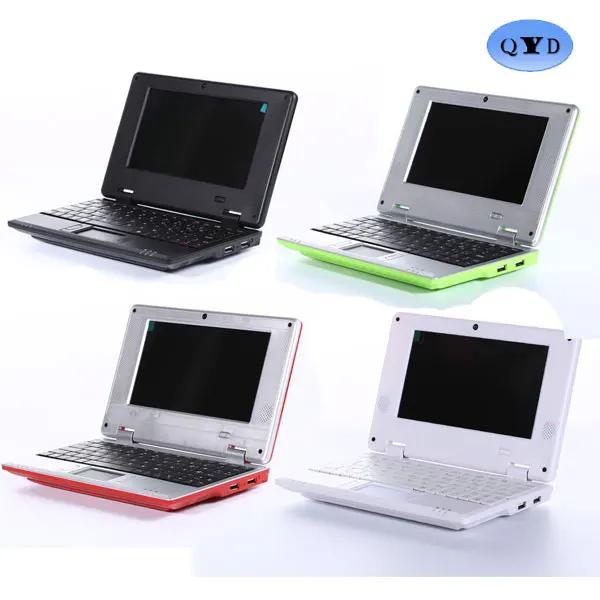 
QYD Portable laptop Netbook Computer Updated Version Mini Computer 7 Inches VIA 8880 Android 4.2 Netbook Computer 512 MB 4GB 