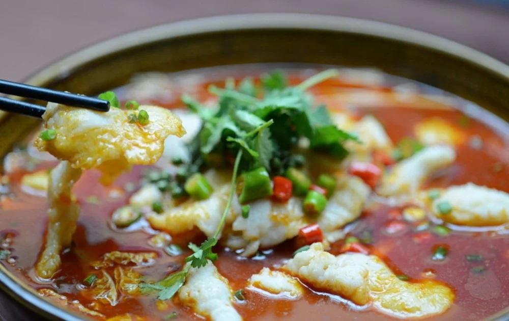 Green Paper Sauce for Boiled Fish