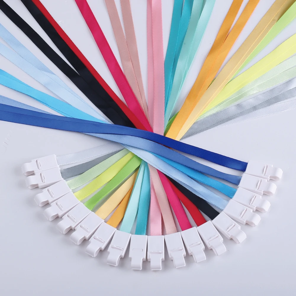 
Hot sale cheap colorful polyester ID badge neck lanyard 