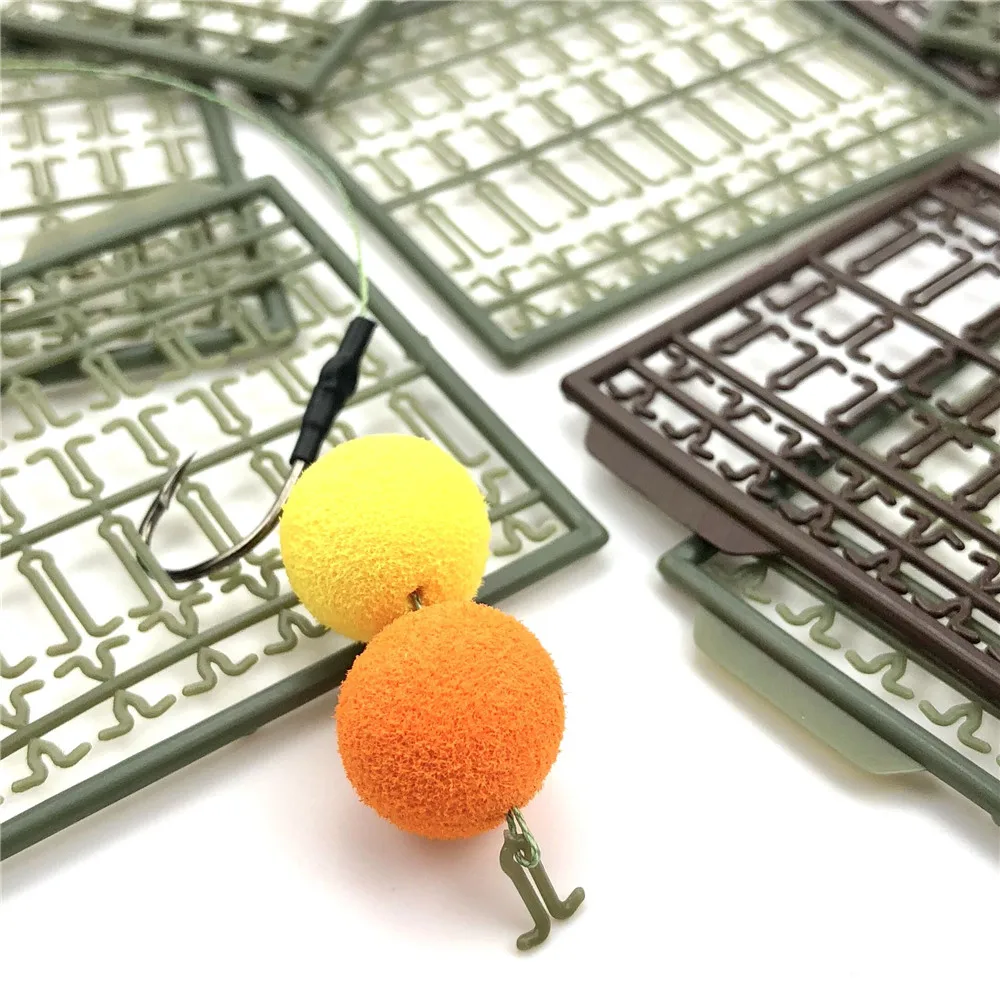 Carp terminal tackle Fishing hair extender bait stop Tackle Durable ABS Lightweight Hair Rig Boilie Stop Bait V Stopper