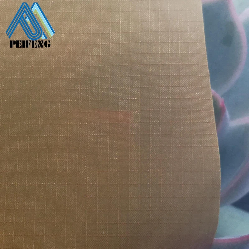 NBHY1400 400T 0.15 ripstop silnylon tarp fabrics