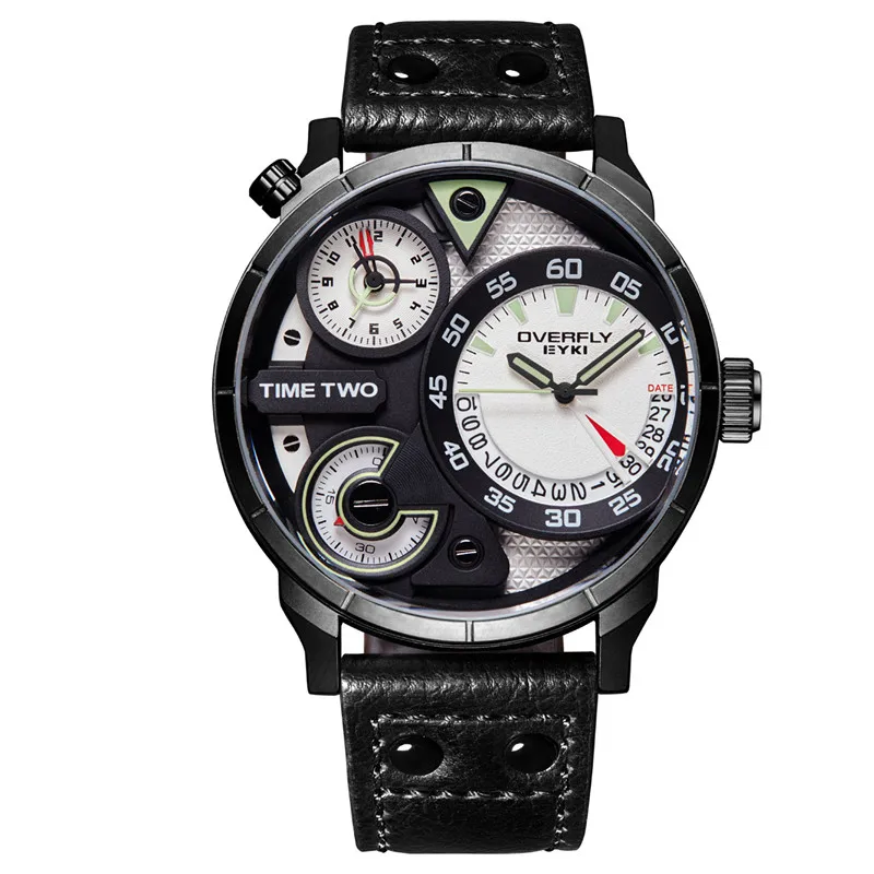 Модные очаровательные мужские деловые часы EYKI overfly time two custom oem логотип наручные часы для мужчин