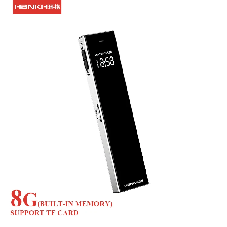 multifunction 8gb with USB and mp3 function digital voice recorder