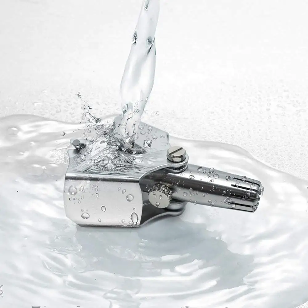 Рекламные подарки, портативный одноразовый мужской триммер для волос в носу из нержавеющей стали