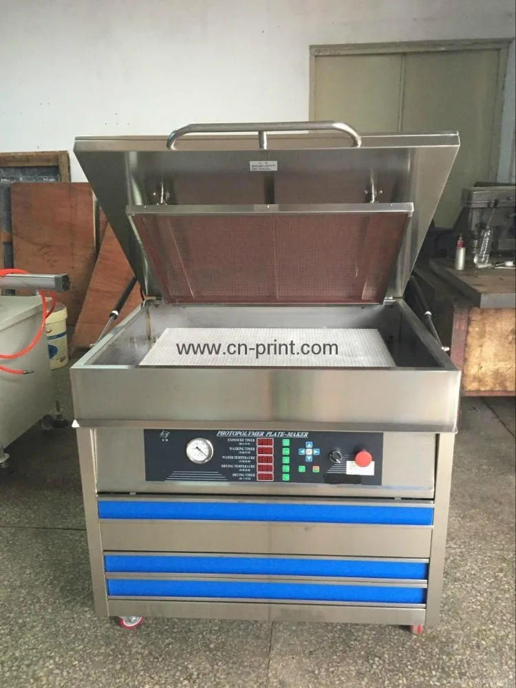 photopolymer Polymer Soft Plate Exposure Making Machine for Flexographic Printing Machine price