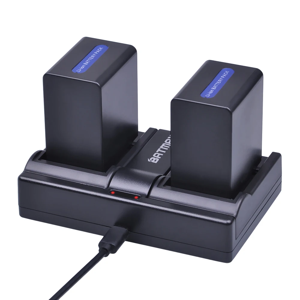 
Hot NP-FH50 NP-FH70 NP-FH100 dual usb charger For Sony HDR-XR550E XR350E XR150E CX550E CX350E CX150E DCR-SR68E SX83E SX63E SX43E 