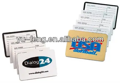 
personalized mini magnetic address telephone book with high quality 