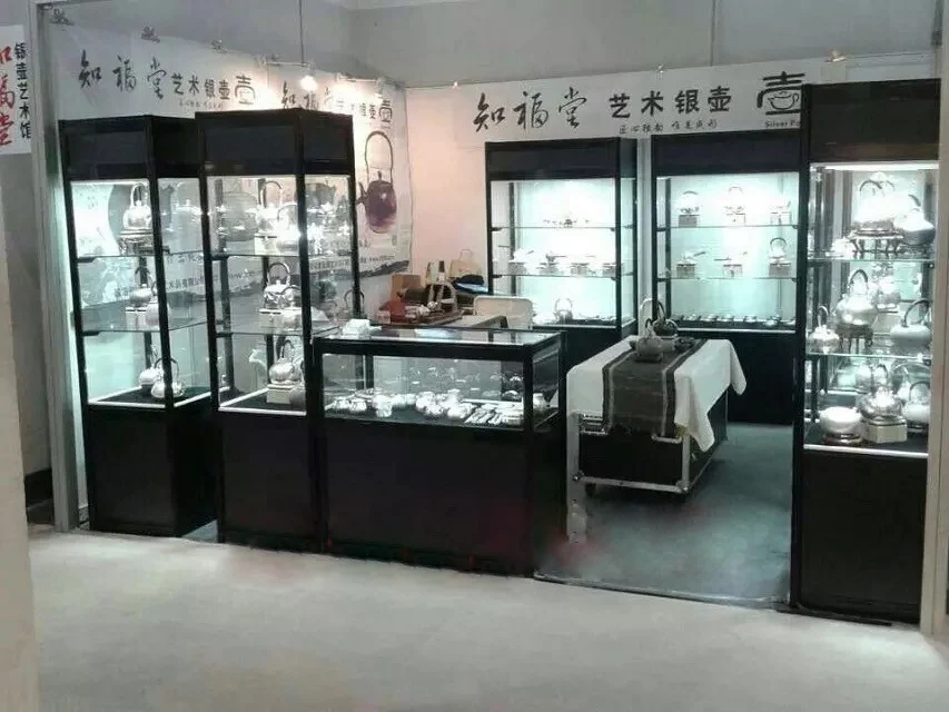 wall mounted curio cabinets foe museum display