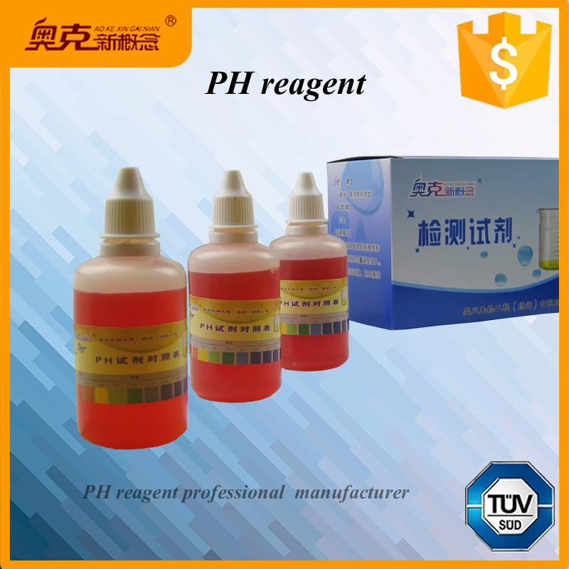 pH reagent test alkaline water filters