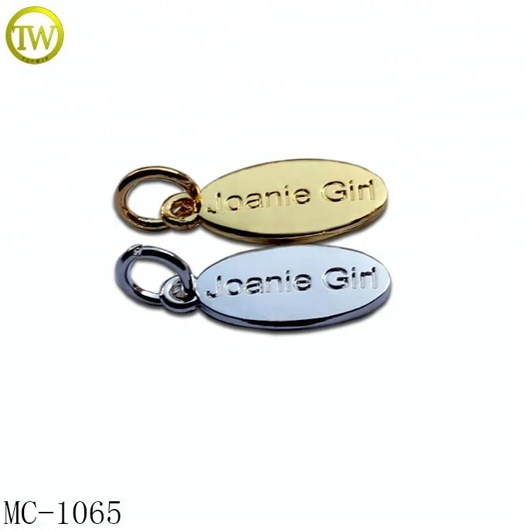 Custom made silver metals beads engraved logo beads for jewelry making