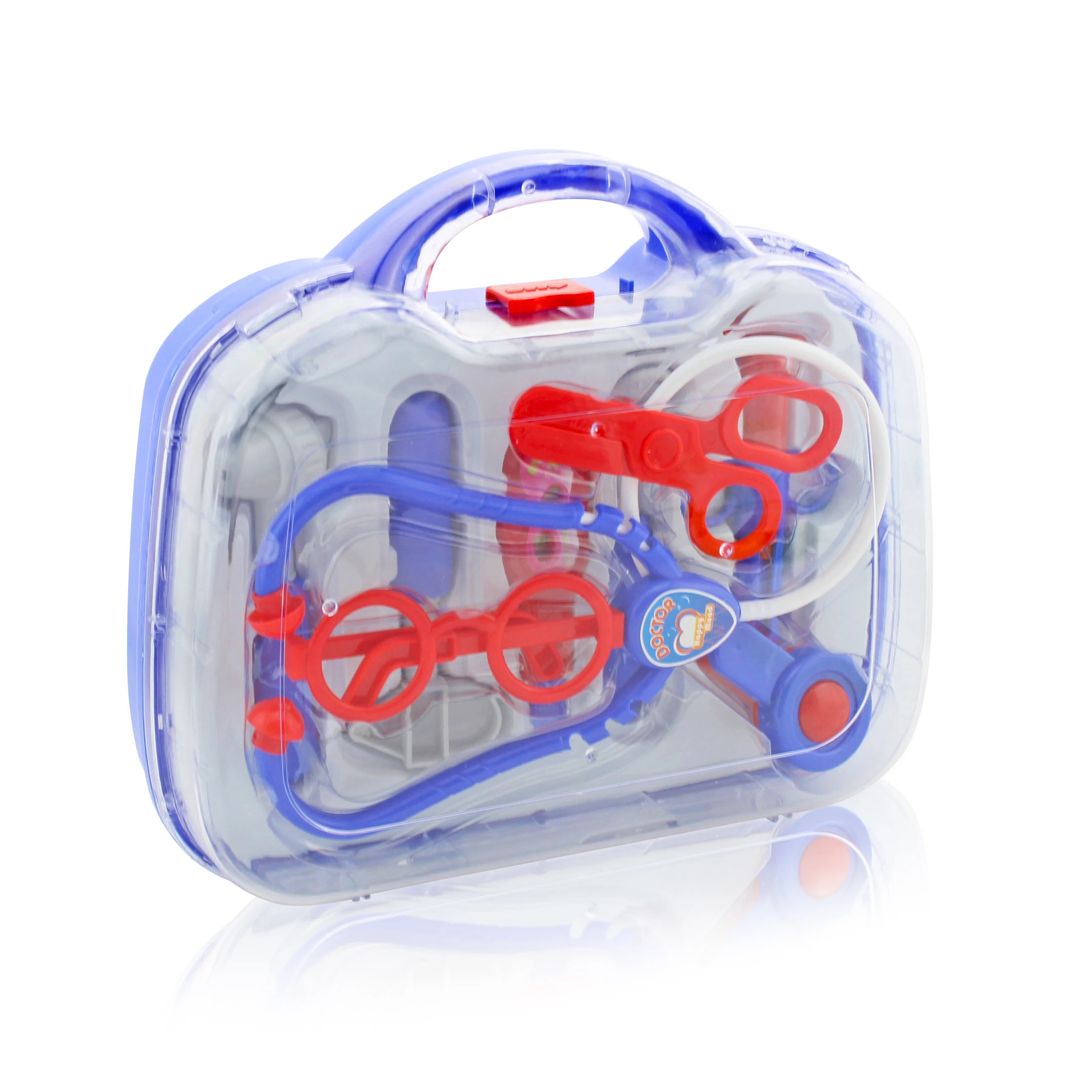 Pretend Play & Preschool Play House Preschool Set Toys 8 Pieces Plastic Doctor Toys for Kids