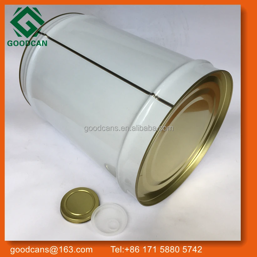 
2021wholesale Anti-corrosion white coating 20 L paint can drum for chemical product 