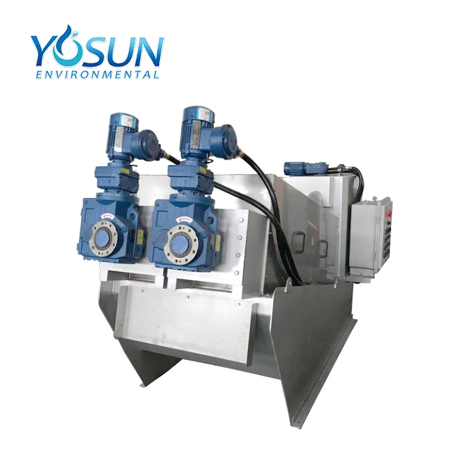 Dewatering screw press for Municipal Sewagesludge filter press