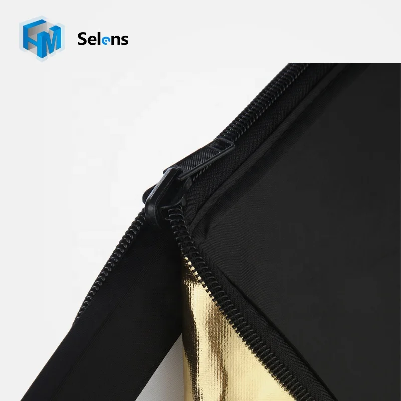 Selens 120x180cm 5 in 1 Oval Collapsible Light Reflector With Handle Grips