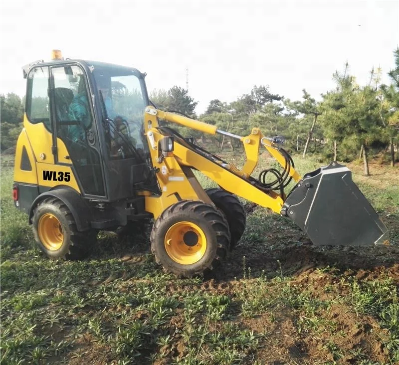 CE approved mini loader WL50 Hot sale wheel loader in European Markets
