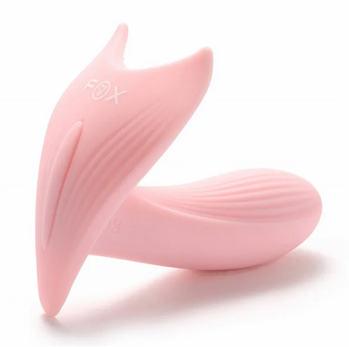 Hot selling strap on dildo for women wireless butterfly vibrator USB rechargeable vibrator