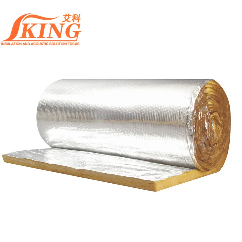 IKING Roof Heat Insulation Material Price of Fiber Glass Blanket