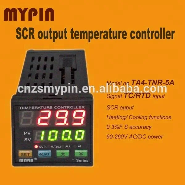 Mypin 2016 new SCR output PID temperature controller TA4-SNR-5A