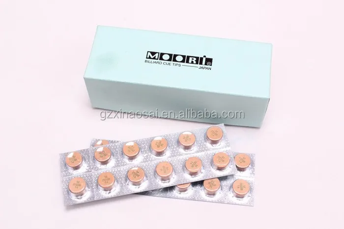 
MOORI cue tips 14mm billiards cue tips made in japan 